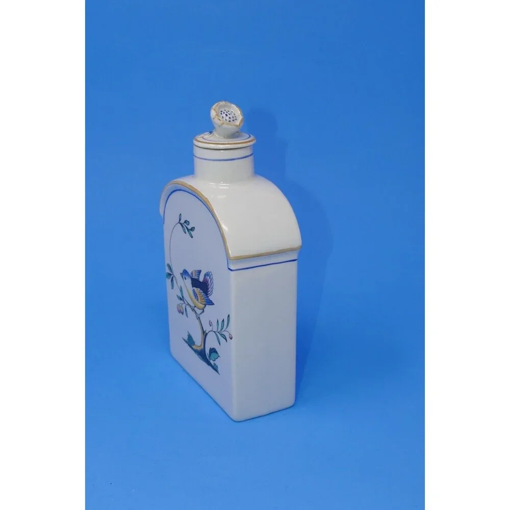 Copeland 1950s Spode Queen's Bird Tea Caddy with Lid (#Y4973) Made in England